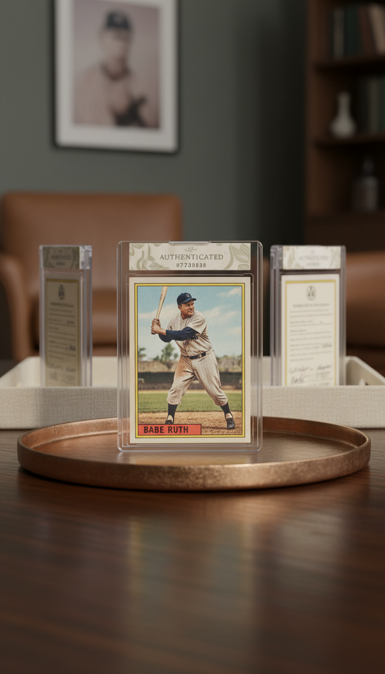 1933 Goudey Babe Ruth Authentication Case